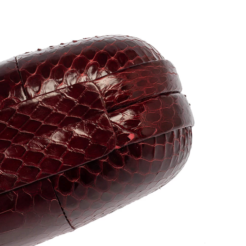 Diane Von Furstenberg Red Python Flirty Minaudiere Clutch For Women 12 Diane Von Furstenberg Red Python Flirty Minaudiere Clutch For Women - Image 12