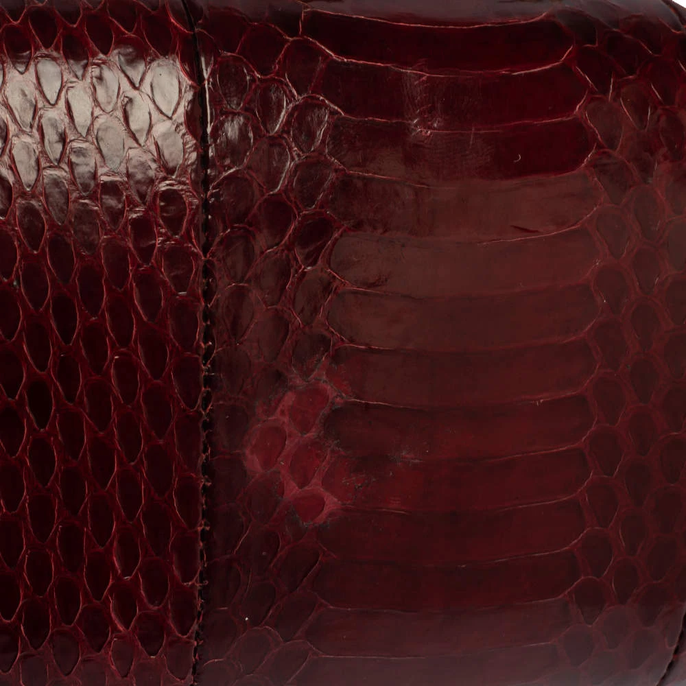 Diane Von Furstenberg Red Python Flirty Minaudiere Clutch For Women 6 Diane Von Furstenberg Red Python Flirty Minaudiere Clutch For Women - Image 6