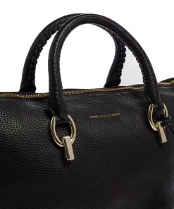 Diane Von Furstenberg Black Leather Sutra Tote For Women -Diane Von Furstenberg shop luxury women diane von furstenberg used handbags p388108 008