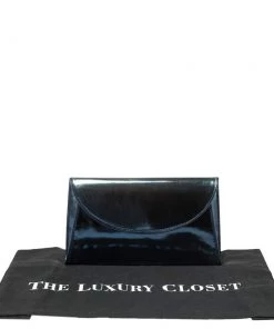 Diane Von Furstenberg Metallic Blue Patent Leather Clutch For Women 20 Diane Von Furstenberg Metallic Blue Patent Leather Clutch For Women -Diane Von Furstenberg shop luxury women diane von furstenberg used handbags p406750 003