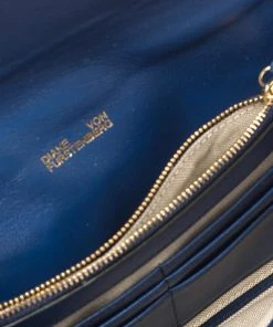 Diane Von Furstenberg Metallic Blue Patent Leather Clutch For Women 18 Diane Von Furstenberg Metallic Blue Patent Leather Clutch For Women -Diane Von Furstenberg shop luxury women diane von furstenberg used handbags p406750 004