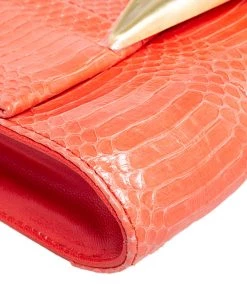 Diane Von Furstenberg Orange Snakeskin Carolina Lips Crossbody Bag For Women 22 Diane Von Furstenberg Orange Snakeskin Carolina Lips Crossbody Bag For Women -Diane Von Furstenberg shop luxury women diane von furstenberg used handbags p487997 003