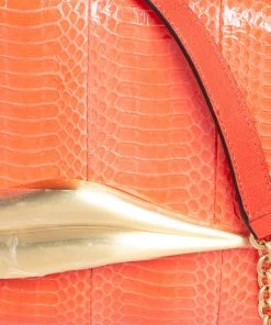 Diane Von Furstenberg Orange Snakeskin Carolina Lips Crossbody Bag For Women 16 Diane Von Furstenberg Orange Snakeskin Carolina Lips Crossbody Bag For Women -Diane Von Furstenberg shop luxury women diane von furstenberg used handbags p487997 012