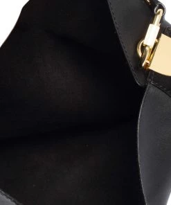 Diane Von Furstenberg Black Leather And Suede Moon Whisky Hobo For Women 19 Diane Von Furstenberg Black Leather And Suede Moon Whisky Hobo For Women -Diane Von Furstenberg shop luxury women diane von furstenberg used handbags p500147 013