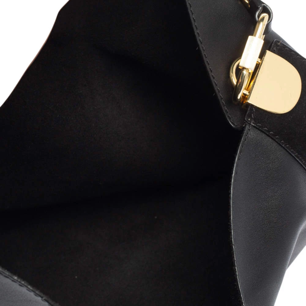 Diane Von Furstenberg Black Leather And Suede Moon Whisky Hobo For Women 8 Diane Von Furstenberg Black Leather And Suede Moon Whisky Hobo For Women - Image 8