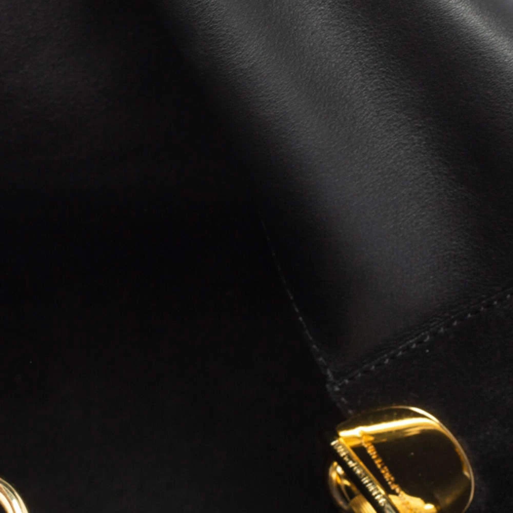 Diane Von Furstenberg Black Leather And Suede Moon Whisky Hobo For Women 5 Diane Von Furstenberg Black Leather And Suede Moon Whisky Hobo For Women - Image 5