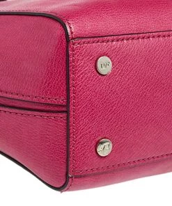 Diane Von Furstenberg Fuchsia Leather On The Go Tote For Women -Diane Von Furstenberg shop luxury women diane von furstenberg used handbags p502440 007