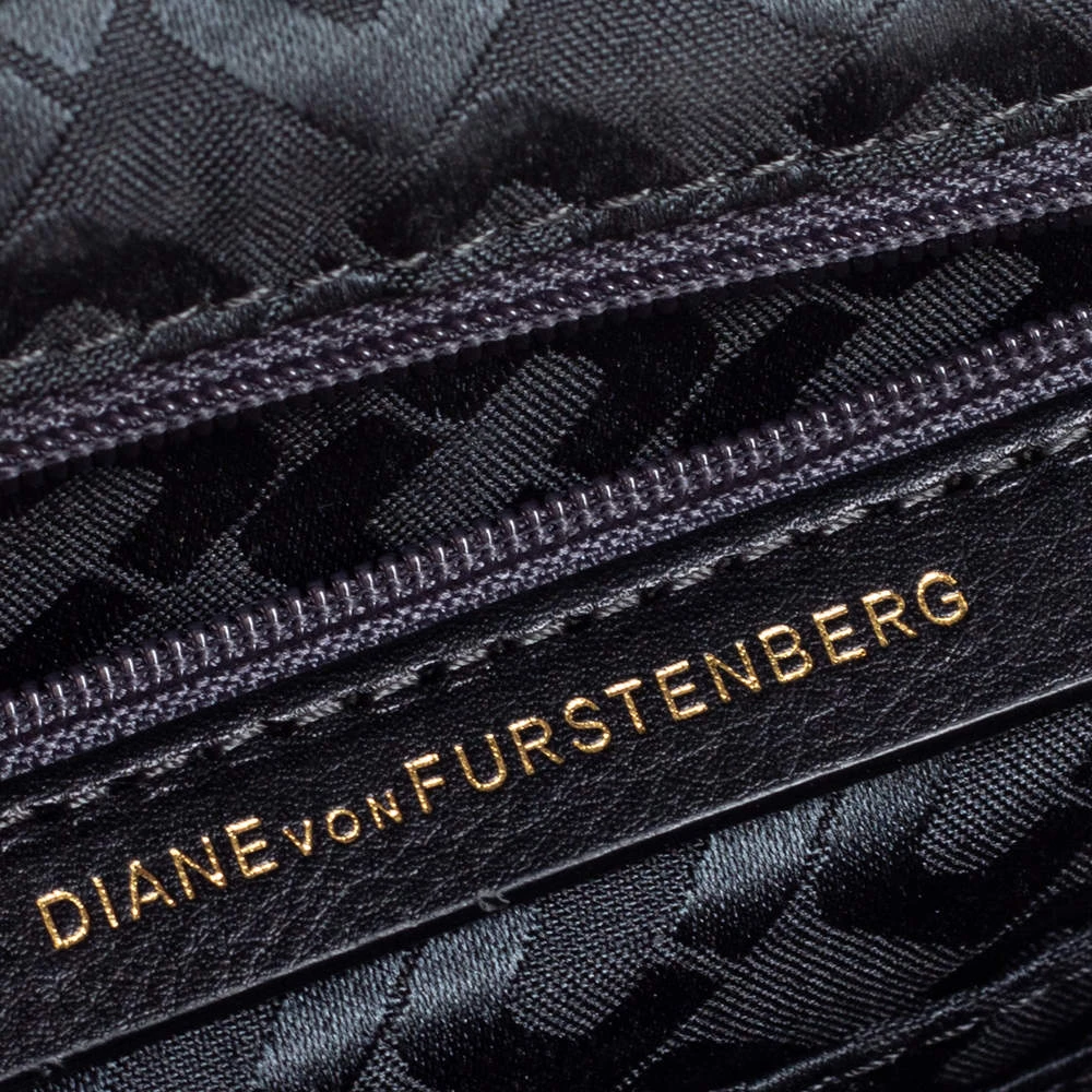 Diane Von Furstenberg Beige Croc Embossed Nubuck Leather 440 Les Crossbody Bag For Women 9 Diane Von Furstenberg Beige Croc Embossed Nubuck Leather 440 Les Crossbody Bag For Women - Image 9