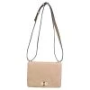 Diane Von Furstenberg Beige Croc Embossed Nubuck Leather 440 Les Crossbody Bag For Women