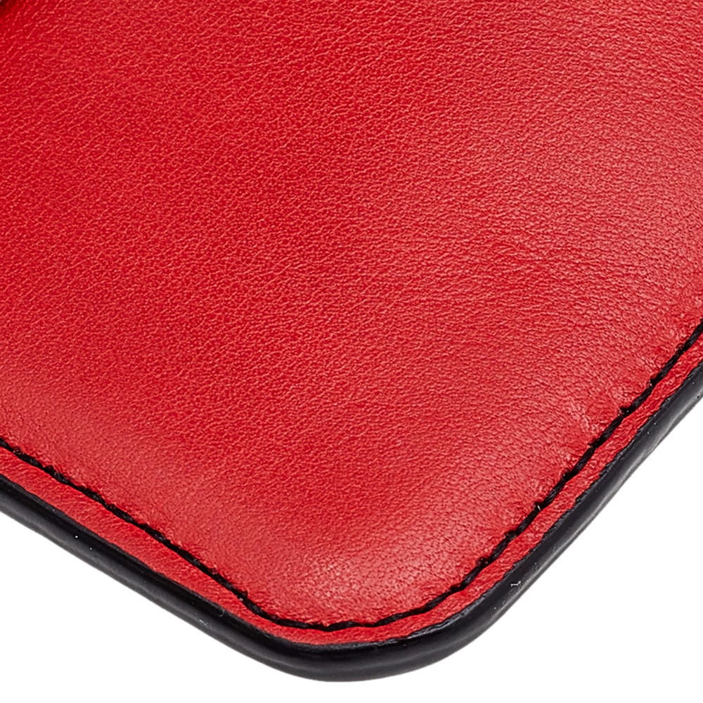 Diane Von Furstenberg Multicolor Leather Lip Zip Pouch For Women 11 Diane Von Furstenberg Multicolor Leather Lip Zip Pouch For Women - Image 11